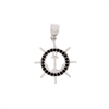CIONDOLO ARGENTO ZIRCONE
