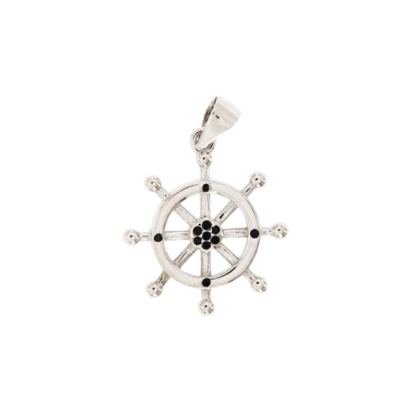 CIONDOLO ARGENTO ZIRCONE