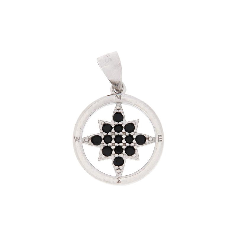 CIONDOLO ARGENTO ZIRCONE