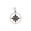 CIONDOLO ARGENTO ZIRCONE