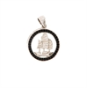 CIONDOLO ARGENTO ZIRCONE