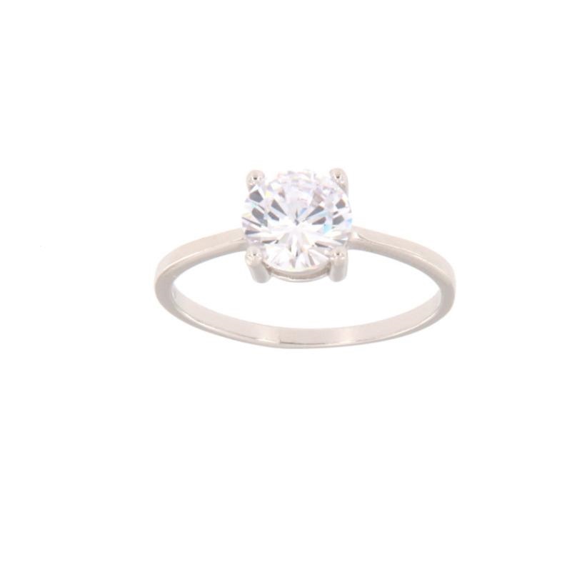 ANELLO ARGENTO ZIRCONE