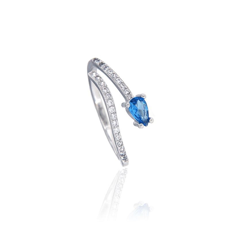 ANELLO ARGENTO ZIRCONE (R)