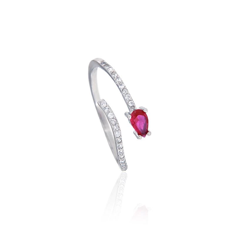ANELLO ARGENTO ZIRCONE (R)