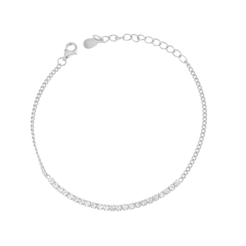 BRACCIALE ARGENTO ZIRCONE