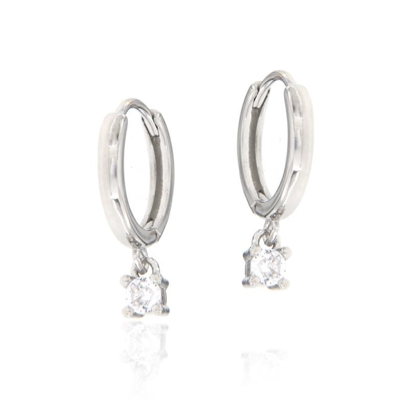 ORECCHINO ARGENTO ZIRCONE
