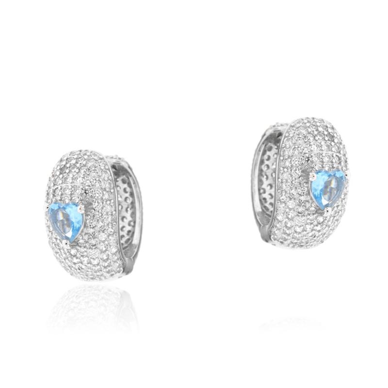 ORECCHINO ARGENTO ZIRCONE