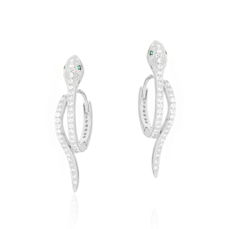 ORECCHINO ARGENTO ZIRCONE