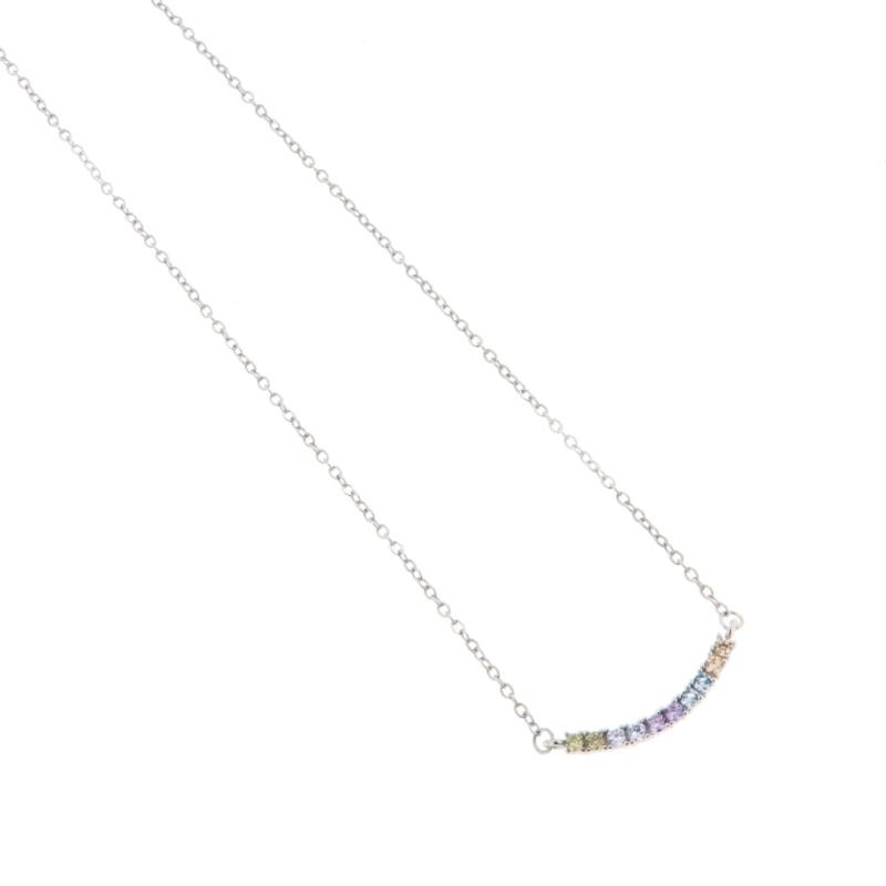 COLLIER ARGENTO ZIRCONE