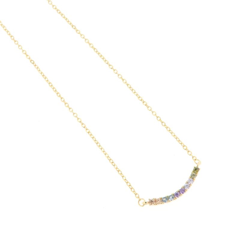 COLLIER ARGENTO ZIRCONE