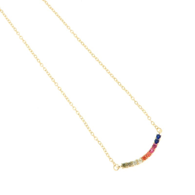 COLLIER ARGENTO ZIRCONE