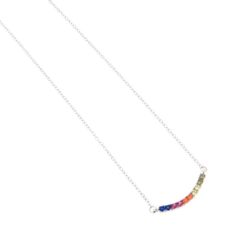 COLLIER ARGENTO ZIRCONE