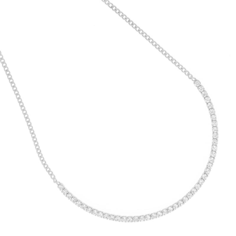 COLLIER ARGENTO ZIRCONE