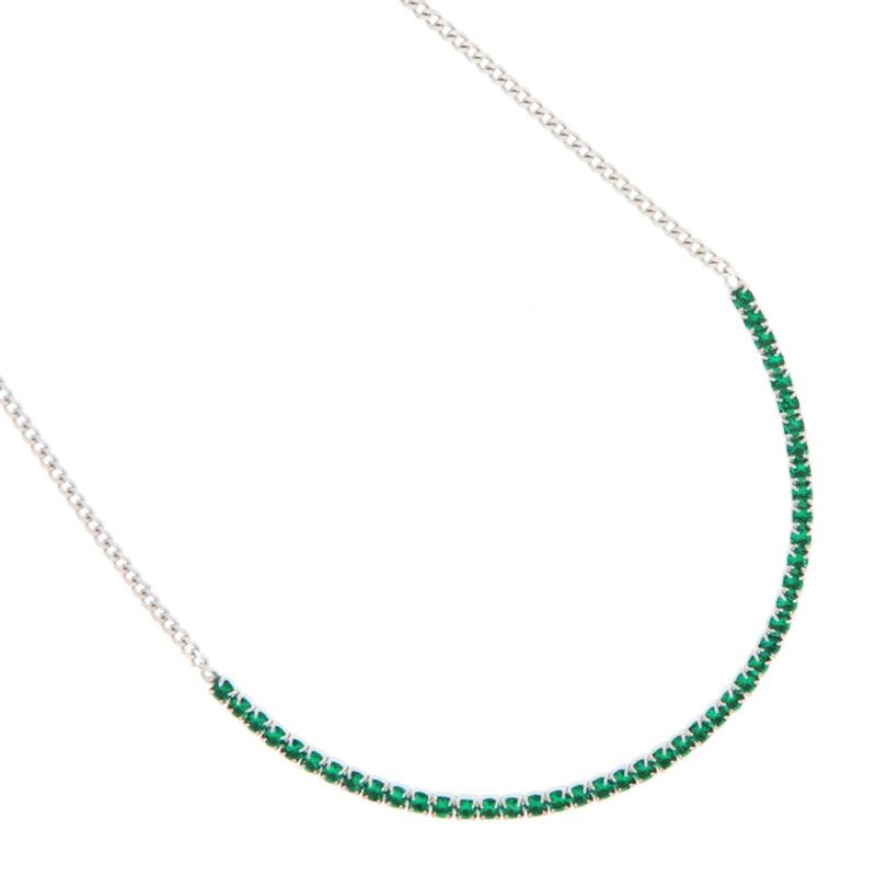 COLLIER ARGENTO ZIRCONE