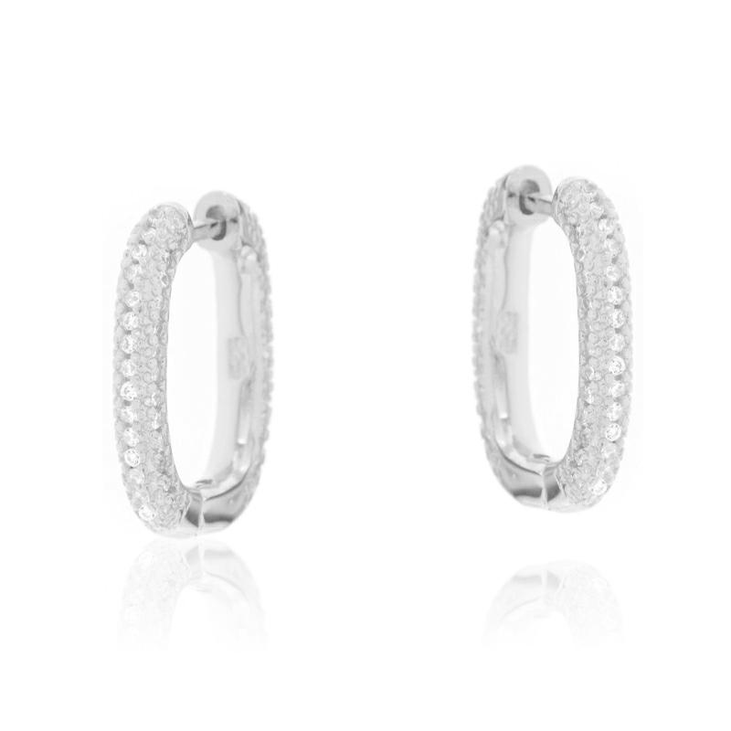 ORECCHINO ARGENTO ZIRCONE