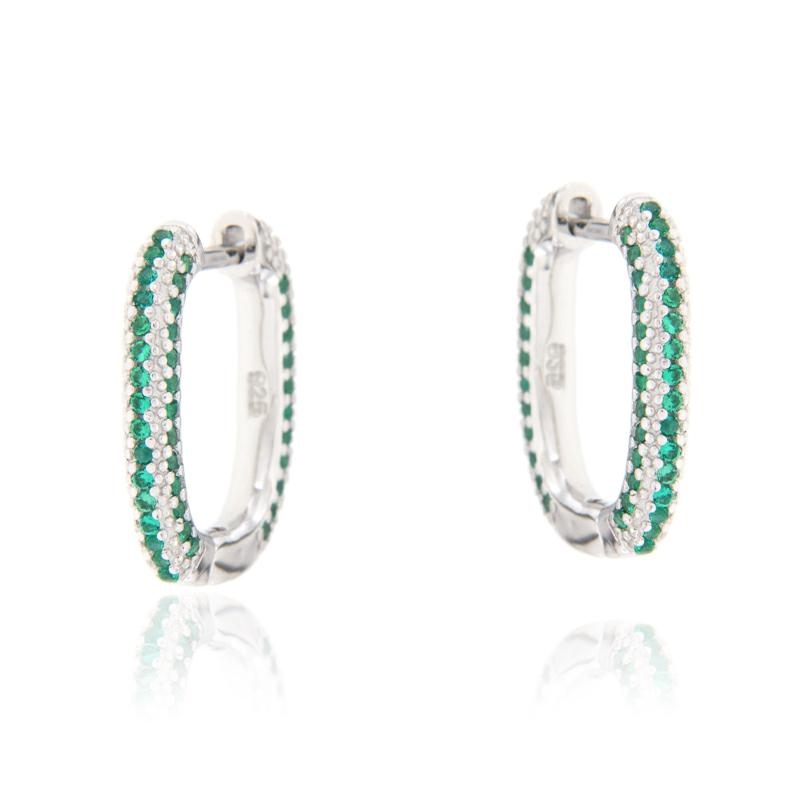 ORECCHINO ARGENTO ZIRCONE