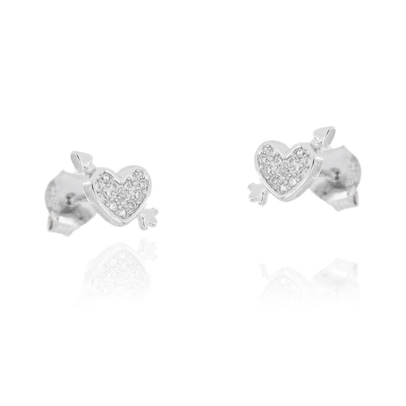 ORECCHINO ARGENTO ZIRCONE 3PZ