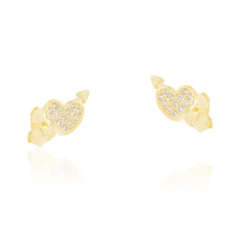 ORECCHINO ARGENTO ZIRCONE 3PZ