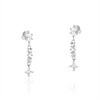ORECCHINO ARGENTO ZIRCONE 3PZ