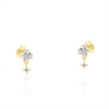 ORECCHINO ARGENTO ZIRCONE 3PZ