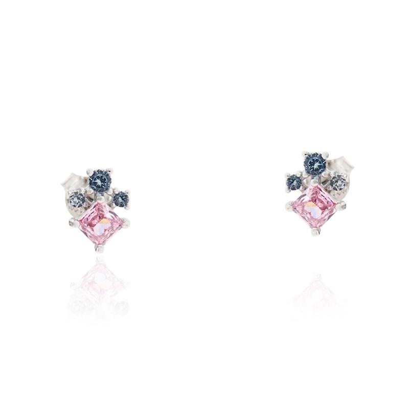 ORECCHINO ARGENTO ZIRCONE 3PZ