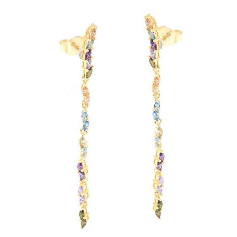 ORECCHINO ARGENTO ZIRCONE