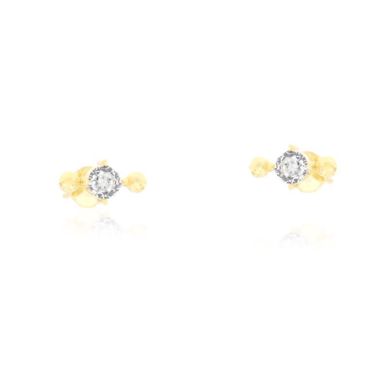 ORECCHINO ARGENTO ZIRCONE 3PZ
