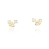 ORECCHINO ARGENTO ZIRCONE 3PZ