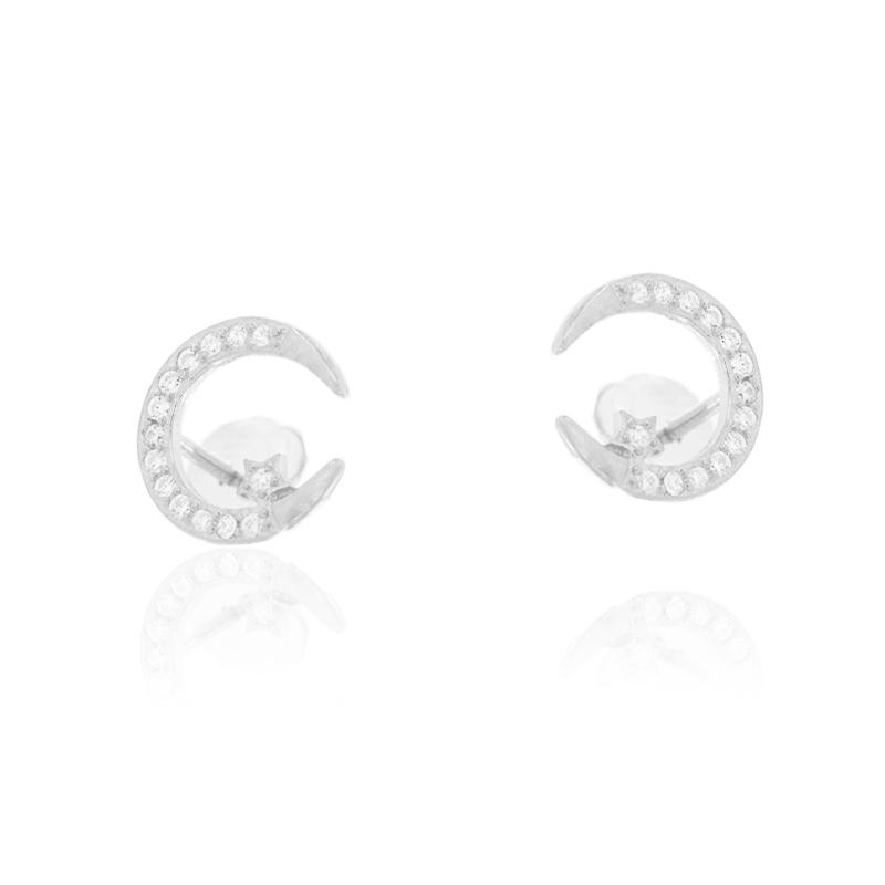 ORECCHINO ARGENTO ZIRCONE 3PZ