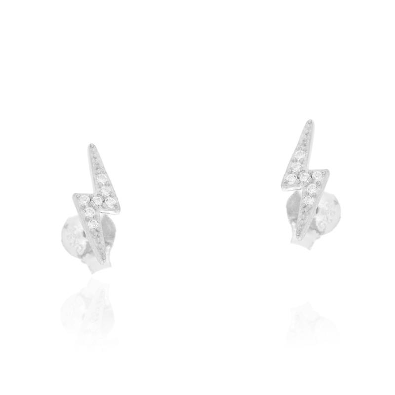 ORECCHINO ARGENTO ZIRCONE 3PZ