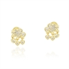 ORECCHINO ARGENTO ZIRCONE 3PZ