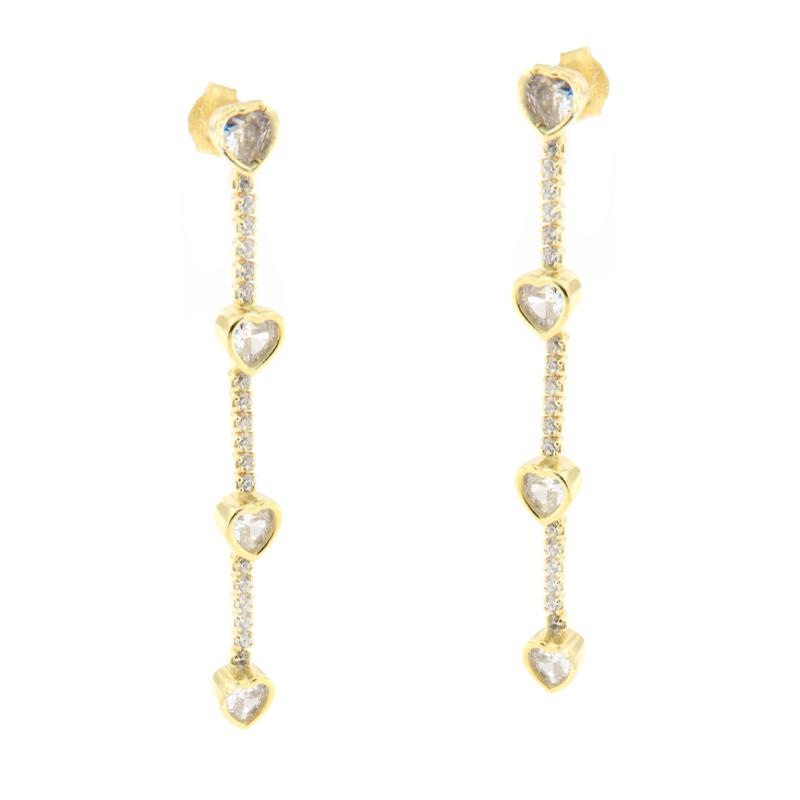 ORECCHINO ARGENTO ZIRCONE