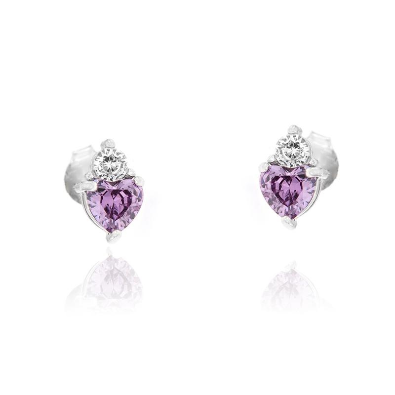 ORECCHINO ARGENTO ZIRCONE 3PZ