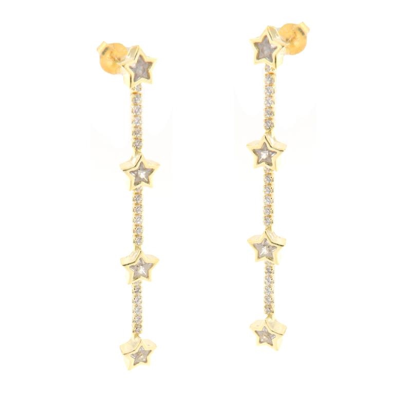 ORECCHINO ARGENTO ZIRCONE