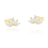ORECCHINO ARGENTO ZIRCONE 3PZ