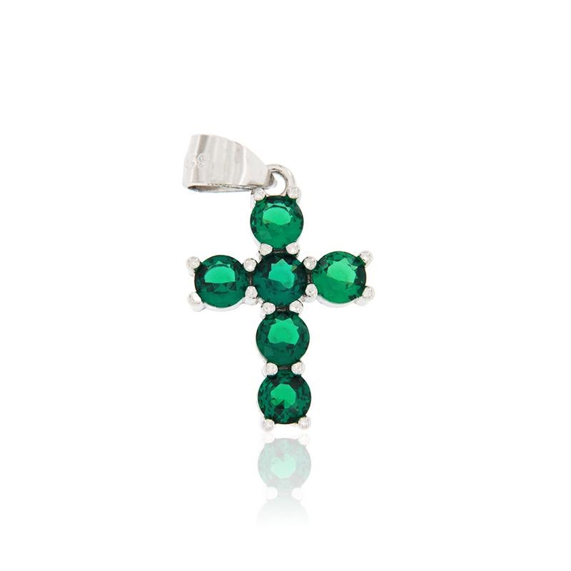 CIONDOLO ARGENTO ZIRCONE