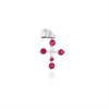 CIONDOLO ARGENTO ZIRCONE