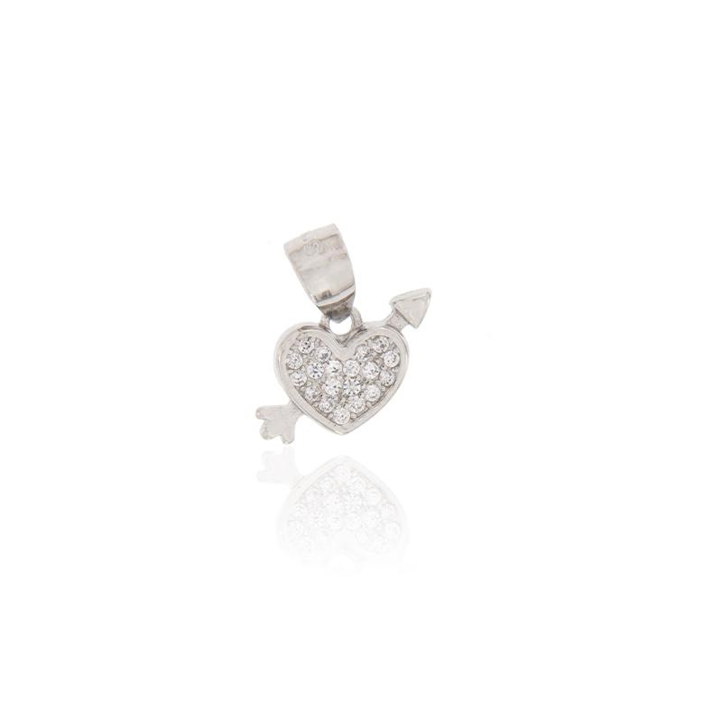 CIONDOLO ARGENTO ZIRCONE