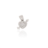 CIONDOLO ARGENTO ZIRCONE