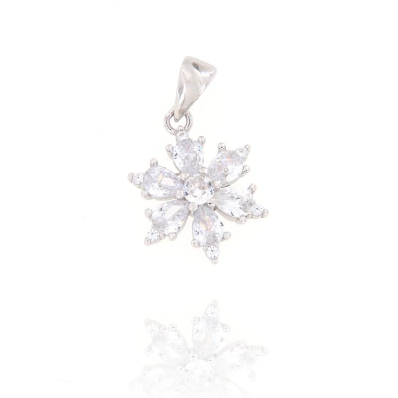 CIONDOLO ARGENTO ZIRCONE