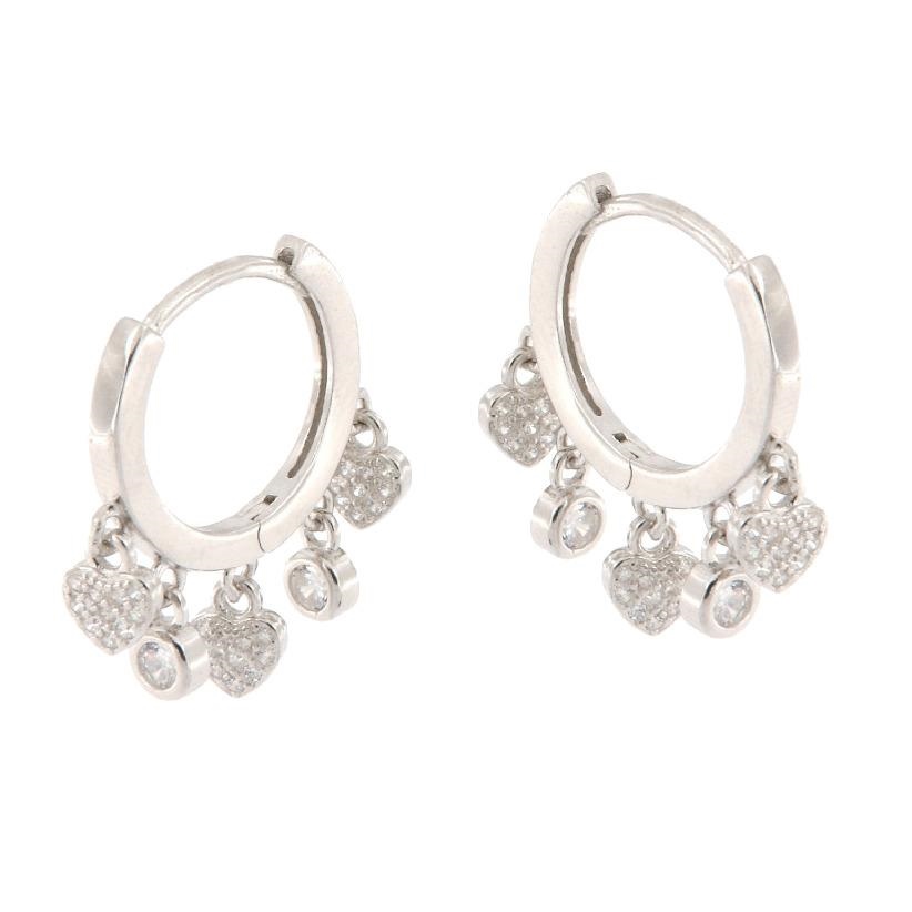 ORECCHINO ARGENTO ZIRCONE