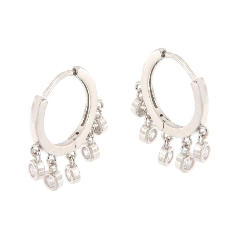 ORECCHINO ARGENTO ZIRCONE