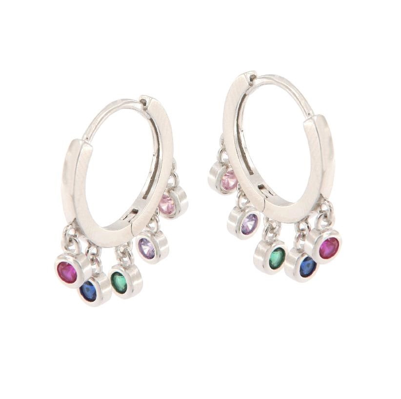 ORECCHINO ARGENTO ZIRCONE