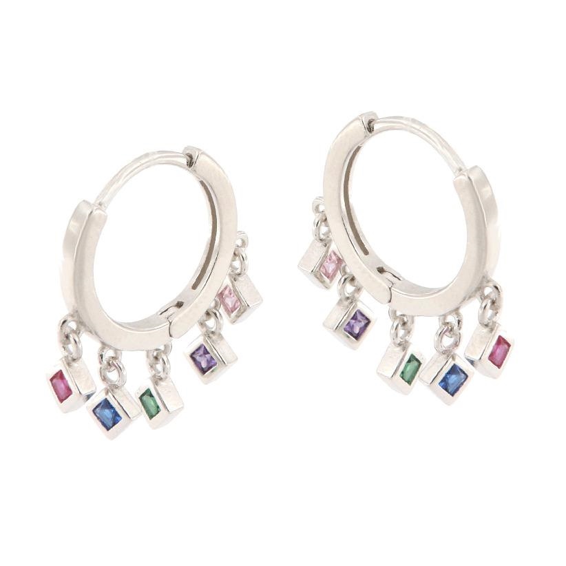 ORECCHINO ARGENTO ZIRCONE