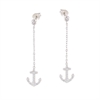 ORECCHINO ARGENTO ZIRCONE 3PZ