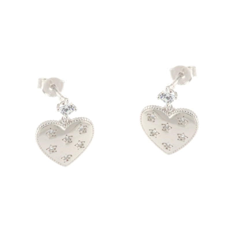 ORECCHINO ARGENTO ZIRCONE 3PZ
