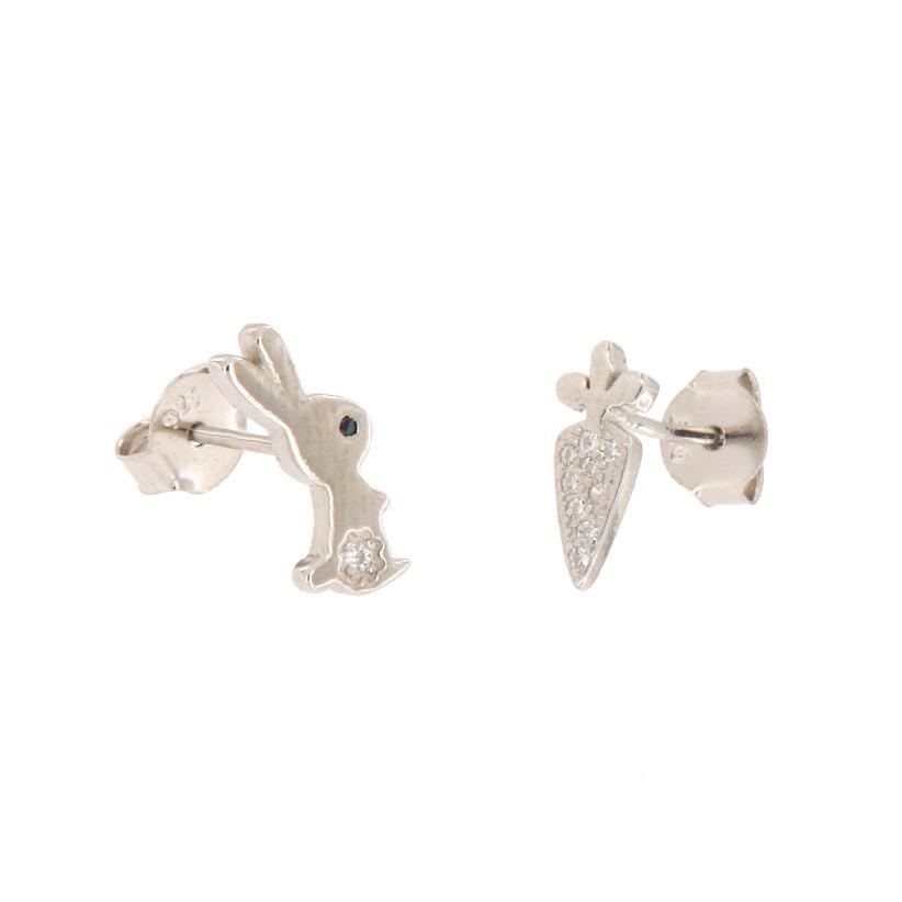 ORECCHINO ARGENTO ZIRCONE 3PZ