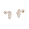 ORECCHINO ARGENTO ZIRCONE 3PZ