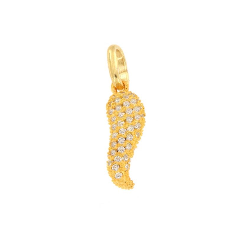 CIONDOLO ARGENTO ZIRCONE