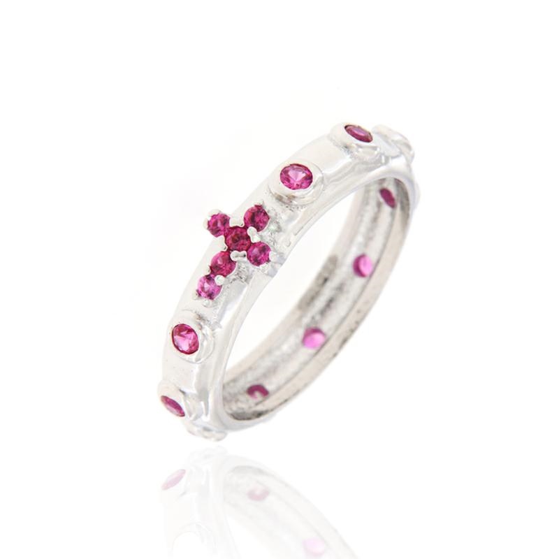 ANELLO ARGENTO ZIRCONE